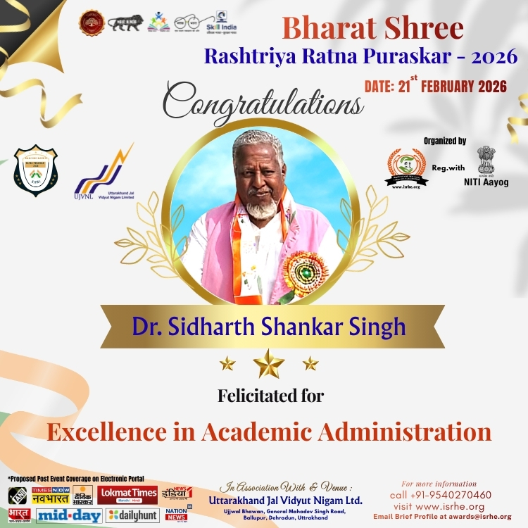 Dr. Sidharth Shankar Singh
